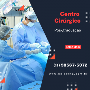 Pós-Graduação Enfermagem em Centro Cirúrgico e Central de Material